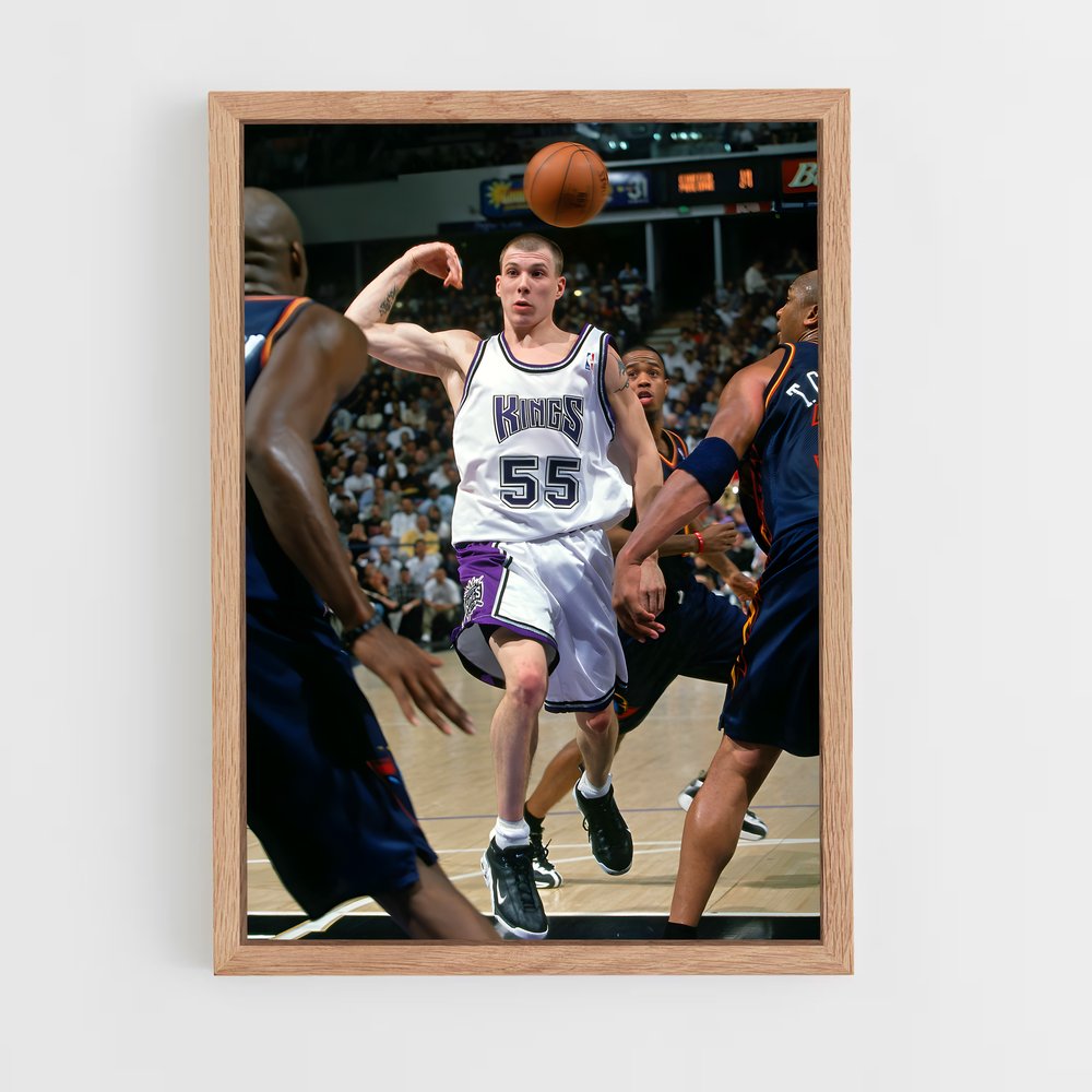 Poster Dunk Sacremento – affiche Basketball (vue 4)